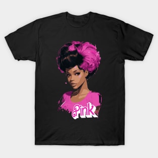 Afro Pink - UrbanPink Dolls T-Shirt